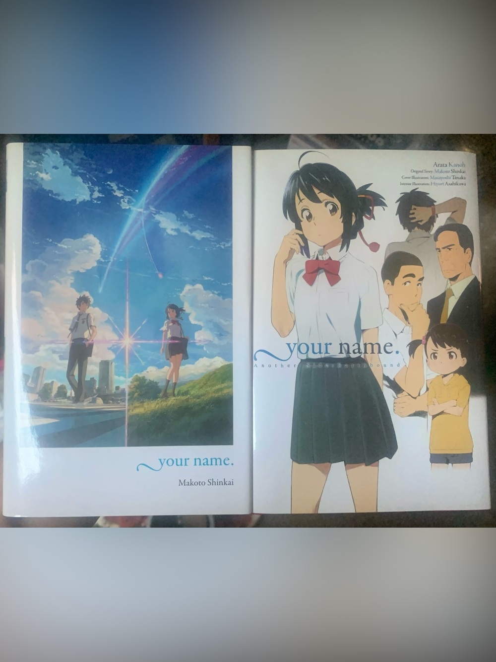 Your Name (Kimi no Na wa) Anime Light Novel set